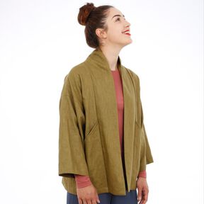FRAU SINA - Kimonojacke mit schrägen Taschen  XS-XXL