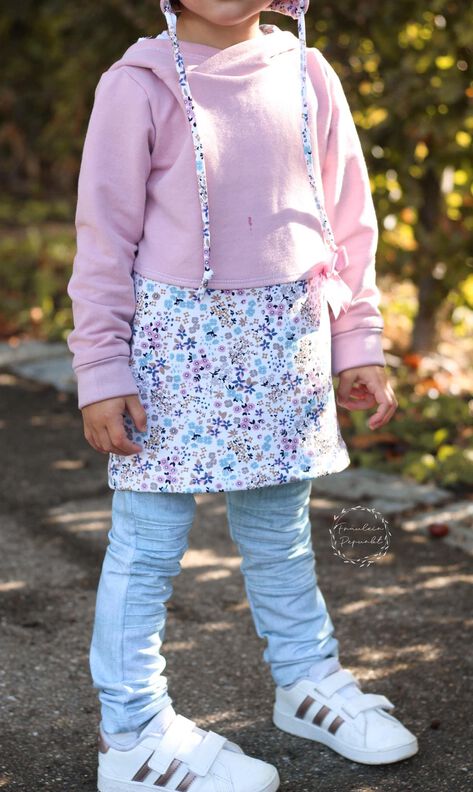 *Kids Basic Hoodie* Longhoodie Hoodie Teilungen image number 10