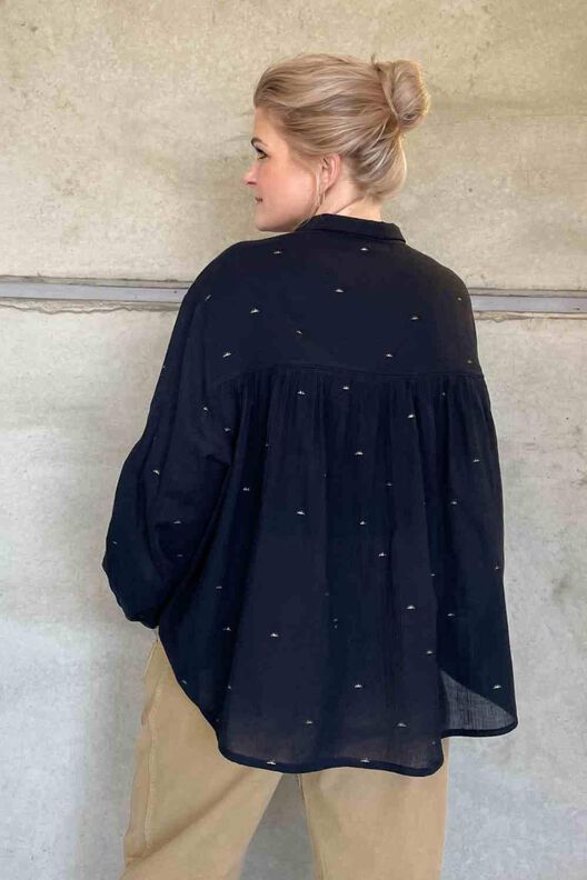 Evas Oversizedbluse- Schnittmuster & Nähanleitung  image number 9