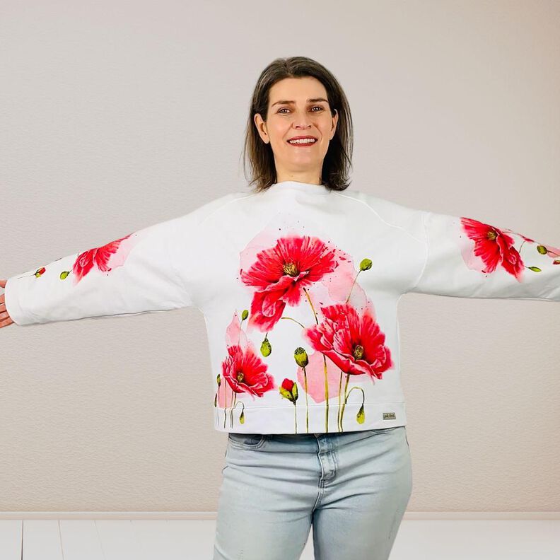 Schnittmuster Damen: Raglanshirt Ingra | Nähanfänger + Video image number 8