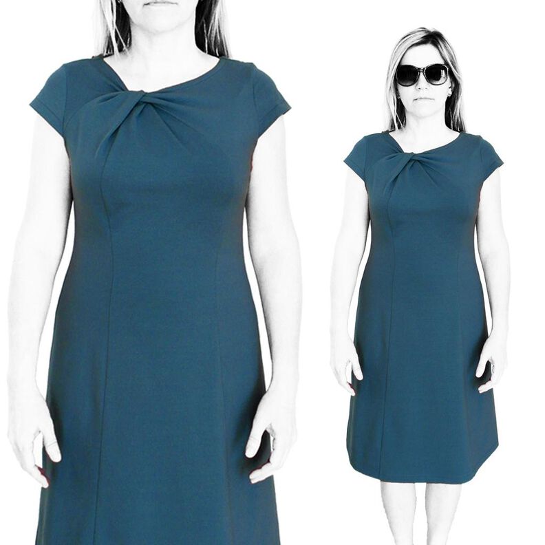 Kleid Fano Knotenkleid Schnittmuster Damen 36-48 image number 9