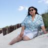 Oversized Bluse mit Reverskragen Größe 34-50 thumbnail number 5