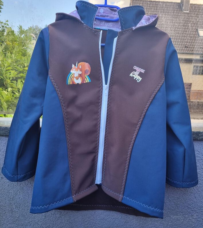 Softshelljacke ZUCKERMAUS GIRLS Gr. 110 - 164 Walkjacke image number 2