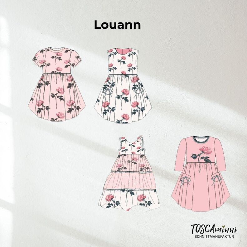 Kinderkleid Louann 2 Gr. 98-140 Schnittmuster image number 5