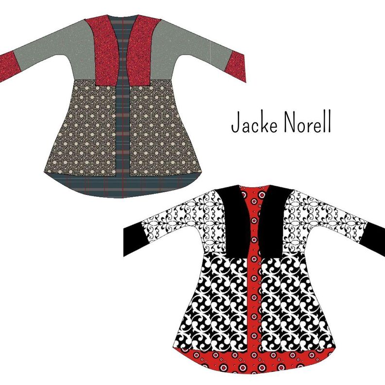 Cardigan Norell Gr. 34-54 Schnittmuster image number 8