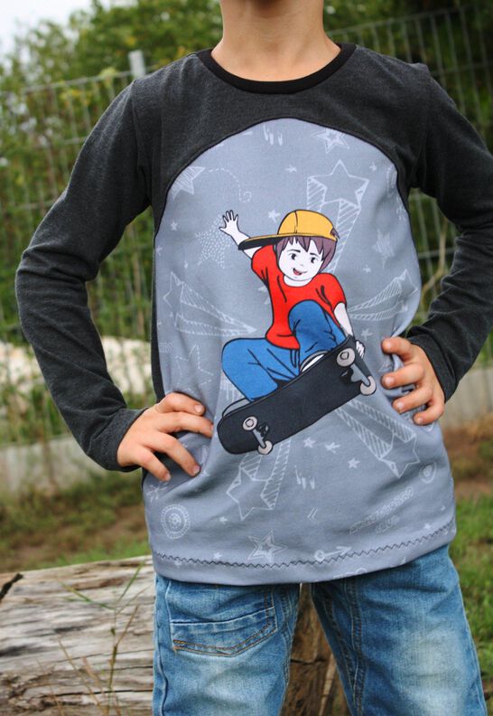 Kombi-eBook Panelino boys Hoodie + Shirt 86-164 image number 5