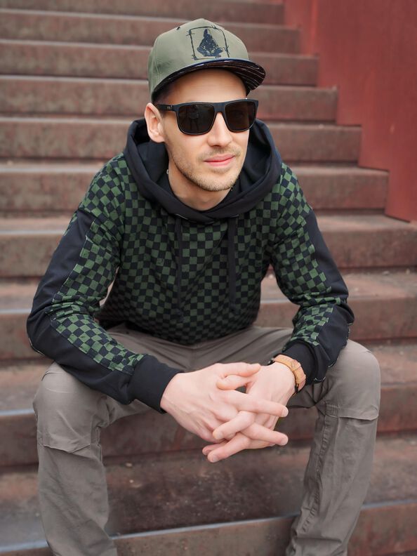lovely men oversized hoodie XS-6XL Herren Pullover Shirt image number 4