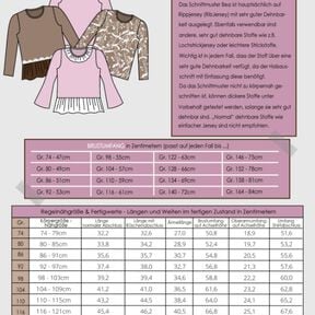 Bea Rippshirt Gr. 74 bis 164