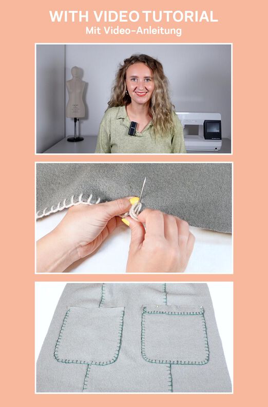 Schnittmuster nach Maß: Midirock OHNE NÄHMASCHINE Damen image number 10