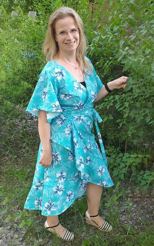 Wickelkleid (46-56) TIJUCA Kleid Damen Schnittmuster image number 9