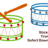 Stickdatei Trommel thumbnail number 1