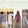 Zaubernuss: schmales Kleid oder Shirt für Kinder, Gr. 74-164 thumbnail number 1