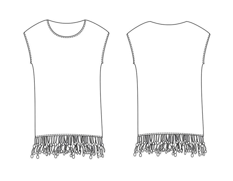 Tunika FLORA N&auml;hanleitung + Schnitt image number 2