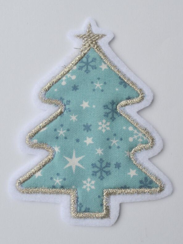 Stickdatei weihnachtliche Applikationen 9er SET 10x10cm image number 6