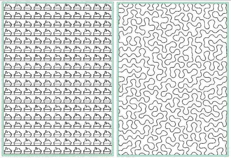 voll flächige Stickdatei zum Stoff besticken 13x18cm image number 6