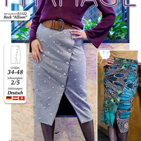 Rock ALLISON N&auml;hanleitung + Schnitt