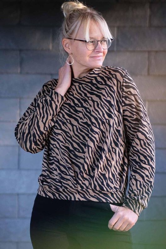 Kelly - Schnittmuster Pullover in 34-54 image number 5
