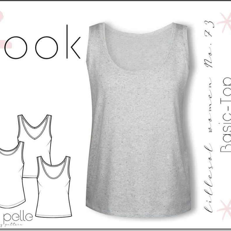 Schnittmuster lillesol women  Basic-Top image number 1