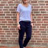 Sweathose (34-56) CALMA Damen Hose Schnittmuster thumbnail number 2