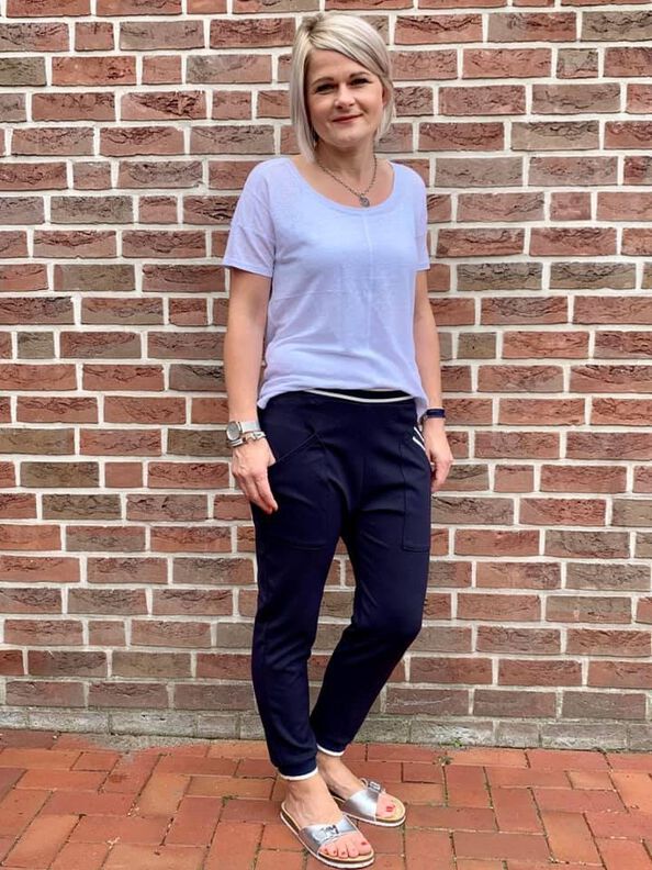 Sweathose (34-56) CALMA Damen Hose Schnittmuster image number 2