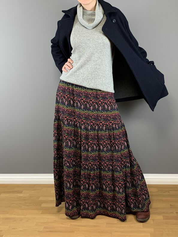 Rock Hollie | Boho Maxirock | 34 bis 50 | A4, A0, Beamer image number 4