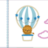 Ballon Tiere Stickdatei Kissen ITH thumbnail number 6