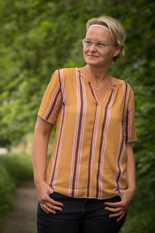Paula- Schnittmuster & Nähanleitung Damen Bluse 34-54 image number 5