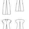 Petite ALISSON- Kleid oder Bluse PDF-A4, A0 und BEAMER thumbnail number 2