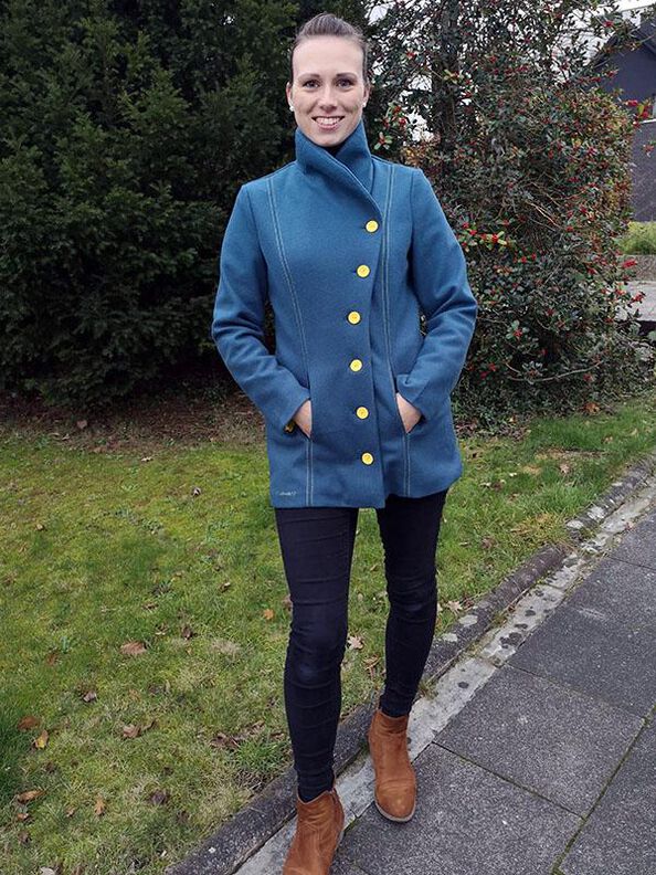 NATALJA Mantel oder Jacke Gr. 34-54 PDF-Schnitt A4, A0 image number 7