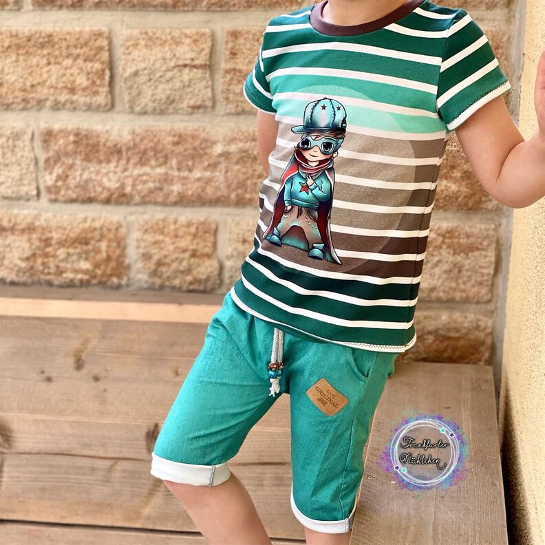 KOMBI-eBook lovely shirt & lovely shorts Shirt & kurze Hose image number 5