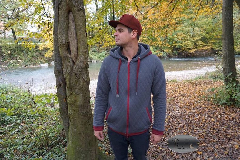 EBOOK ZIPP JACKET SWEATJACKE HERREN GR. XS-XXXL image number 7