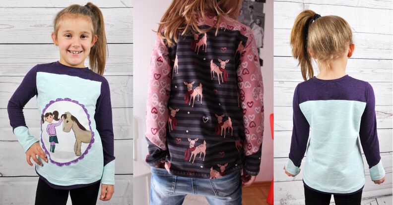 Paola: 1 Schnitt- 4 Styles: Longsleeve - Pulli ebook 92-158 image number 9