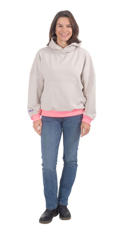 Comfort Fit Hoodie "MILDA" Schnitt Gr. 42–54 image number 4