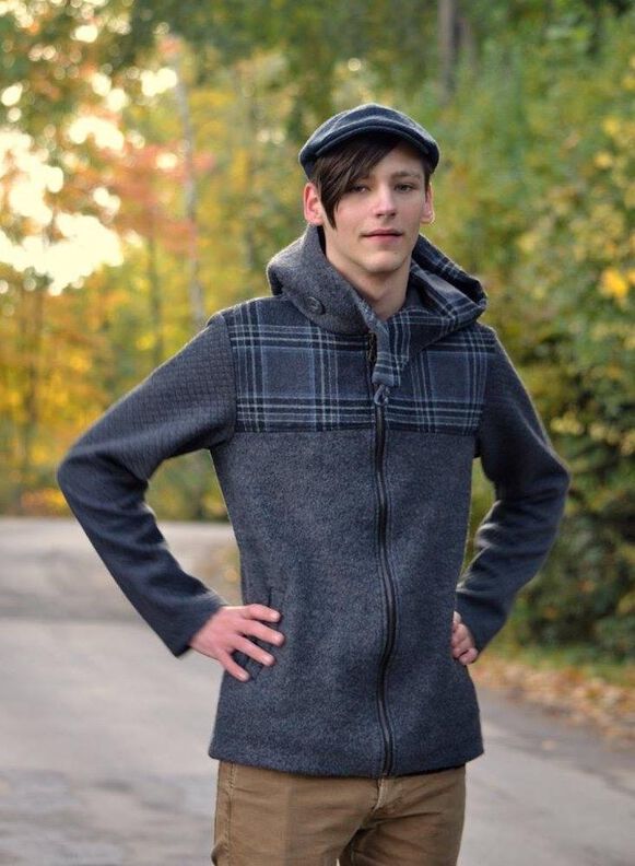 EBOOK ZIPP JACKET SWEATJACKE HERREN GR. XS-XXXL image number 5