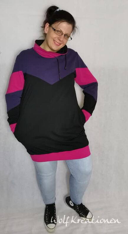 Hoodie Anneke Gr. 32-54 inkl. Beamerdatei image number 8