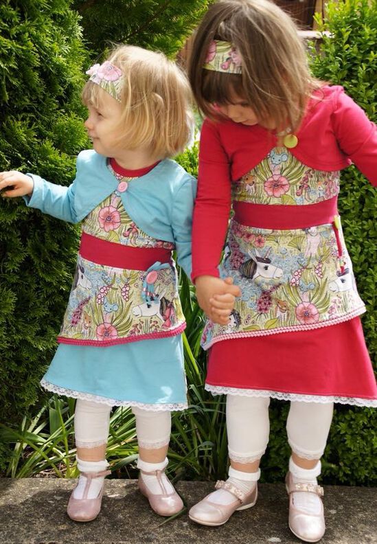 SOMMERKLEID FÜR MÄDCHEN GR  74 - 146 image number 2
