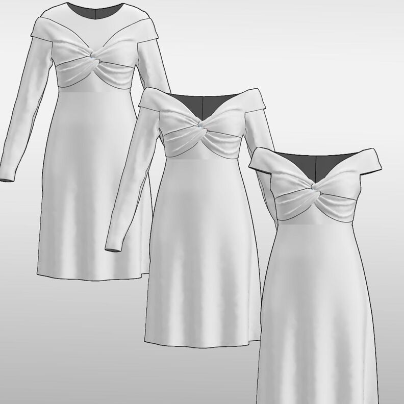 Elise– Kleid A-Linie 32-52 image number 8