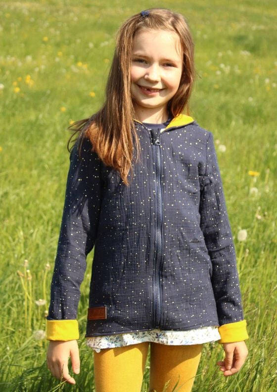 Musselin Jacke Sandmusling Gr. 128-170, Leinen, Canvas image number 9