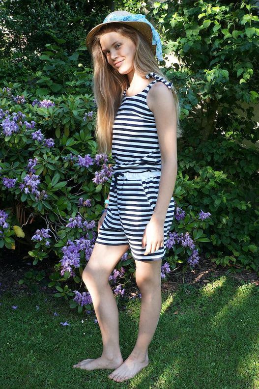 Multi Puzzle Schnitt Jumpsuit LAHELA Mini Gr 74-164 image number 7