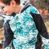 Raglan-Hoodie Fjonn Gr. 80-170 thumbnail number 1