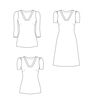 Shirt PETITE ELFIE Gr. 34-48 PDF-Schnitt A4, A0, Anleitung thumbnail number 8
