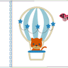 Ballon Tiere Stickdatei Kissen ITH thumbnail number 4