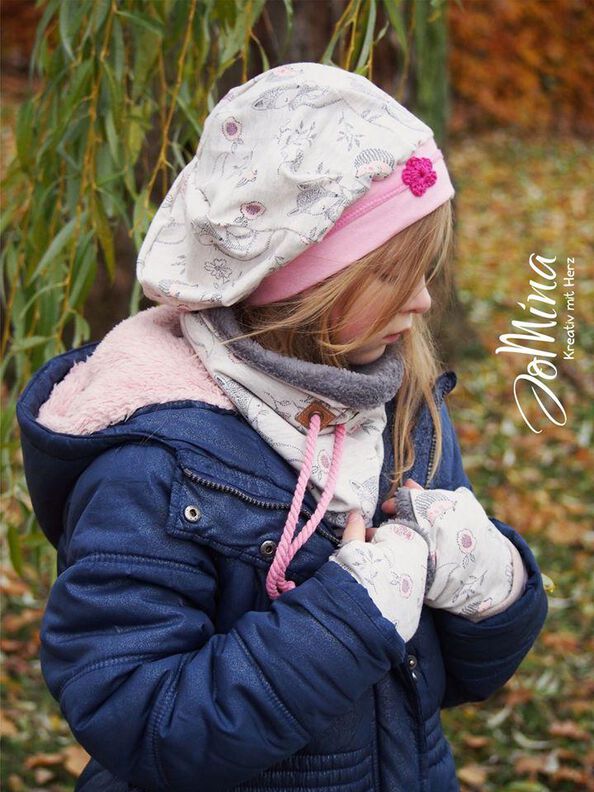 Stulpen Polsini Kids+Erwachsene FunkelRosa image number 5