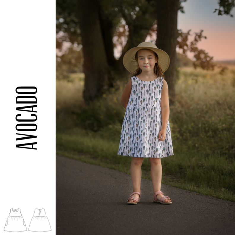 Kinderkleid "Avocado" image number 1