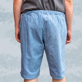 Luca Men – Herren-Shorts mit Gummizug, Gr. 44-60, A4+A0