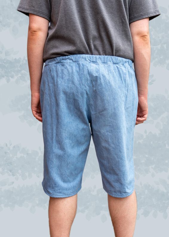 Luca Men – Herren-Shorts mit Gummizug, Gr. 44-60, A4+A0 image number 2