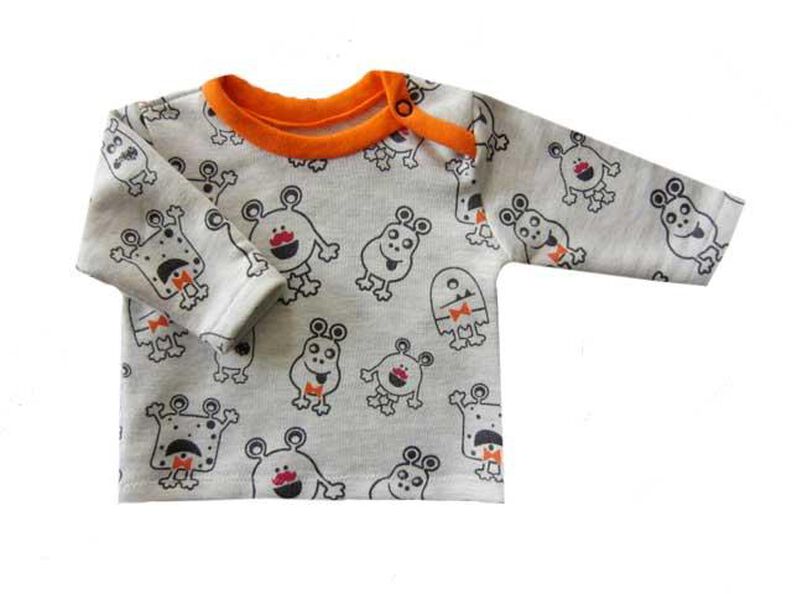 Baby Shirt "Rajan", Schnittmuster & Anleitung, Gr. 50-74 image number 3