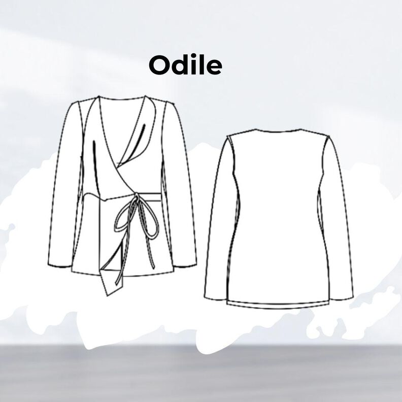 Jacke Odile Gr. 34-54 Schnittmuster image number 8
