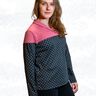 Kikyo schicker Pullover mit Wickelkragen BU 80-116, A4+A0 thumbnail number 7