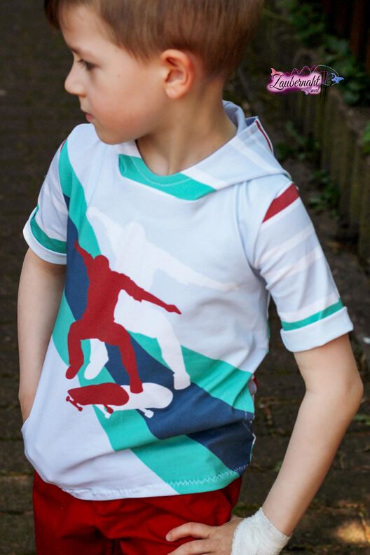 Sommershirt SKATERBOY Gr. 104 - 158 image number 10